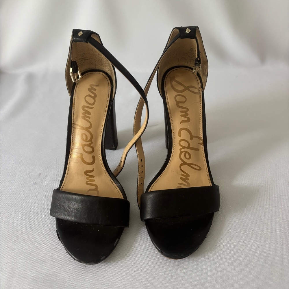 Sam Edelman Black Women's ankle strap Heels